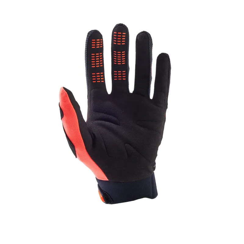 Fox Racing Dirtpaw Full Finger Gloves in Fluorescent Orange-1